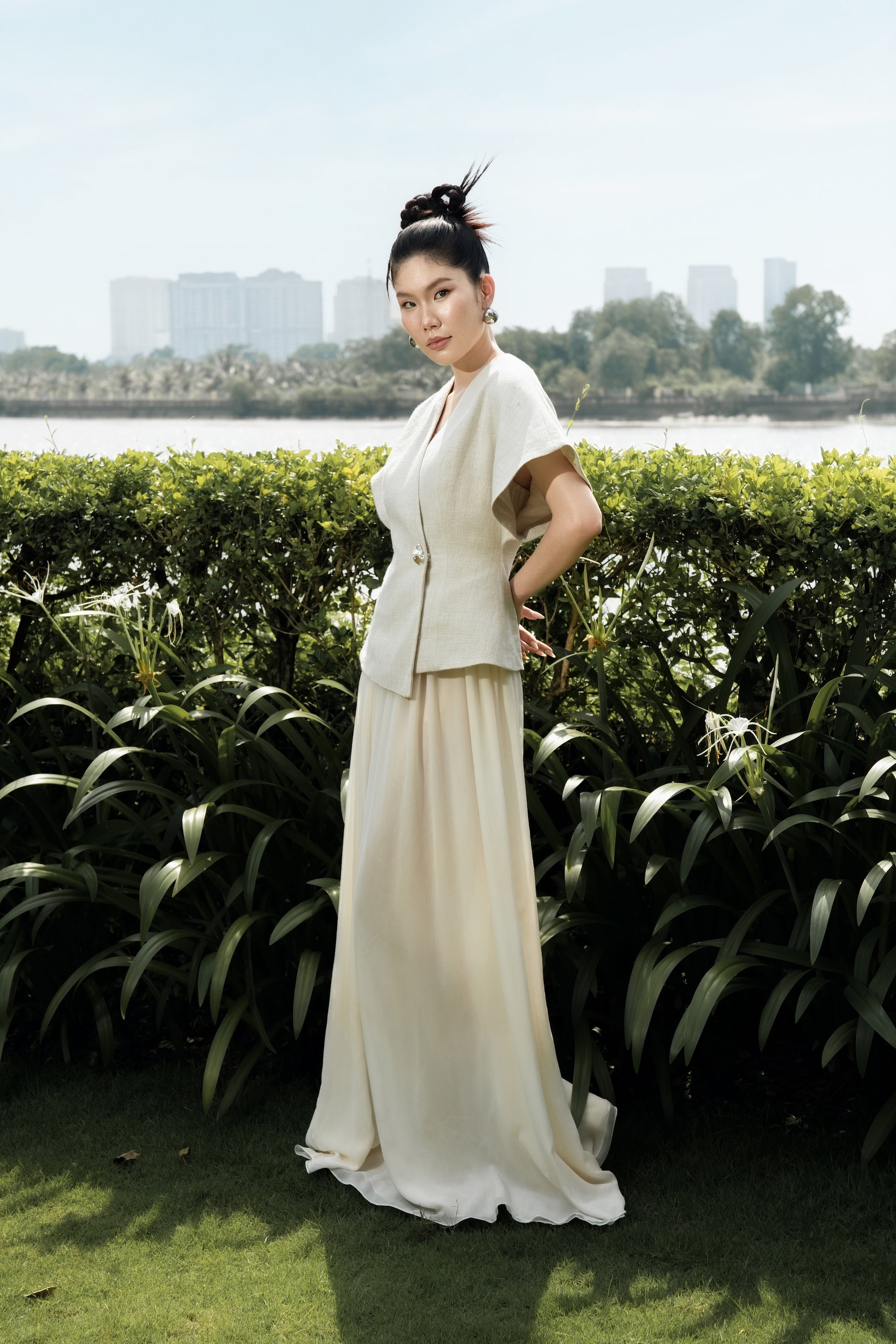 Arborescens Silk Skirt