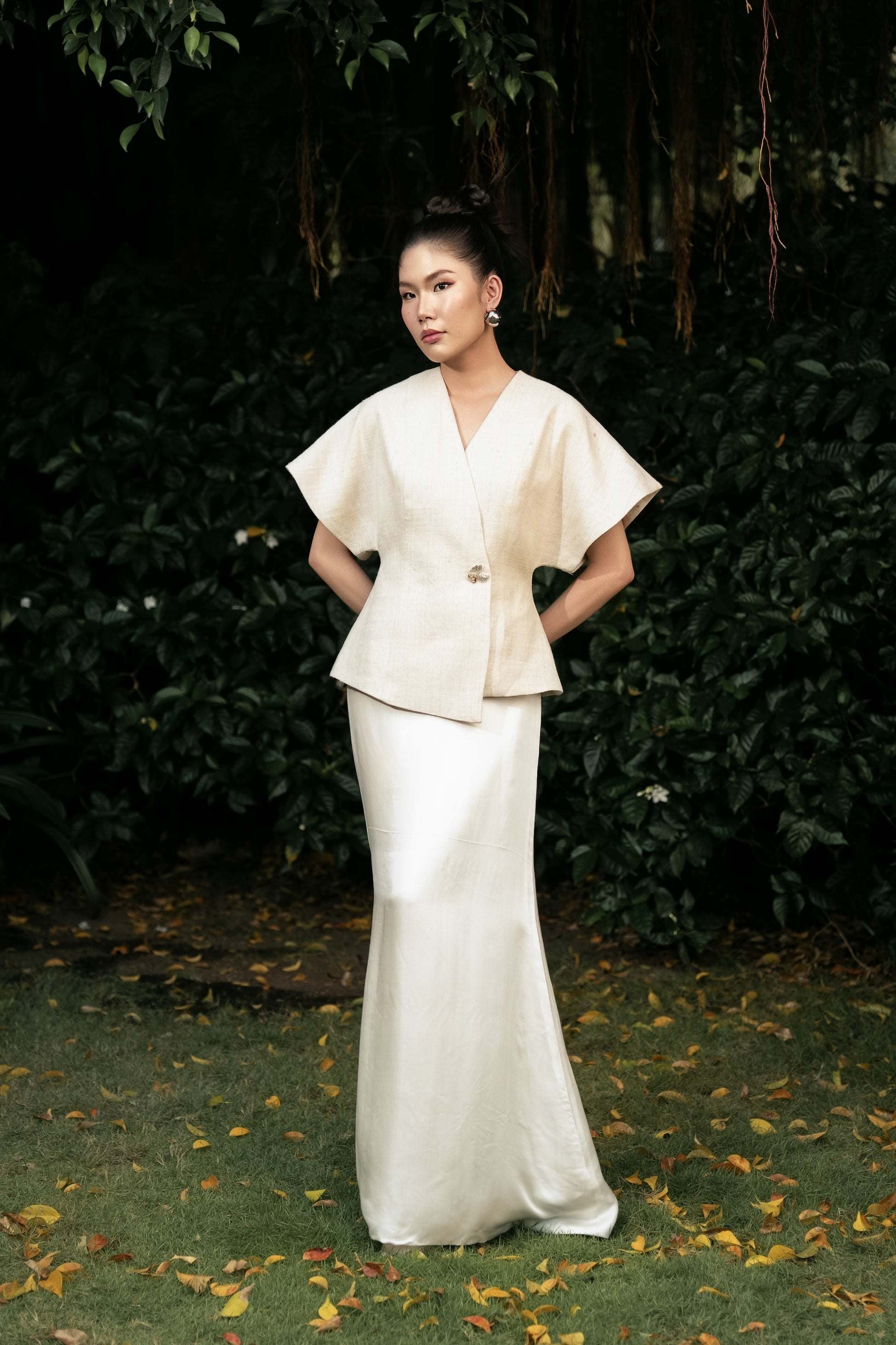 Arborescens Silk Skirt