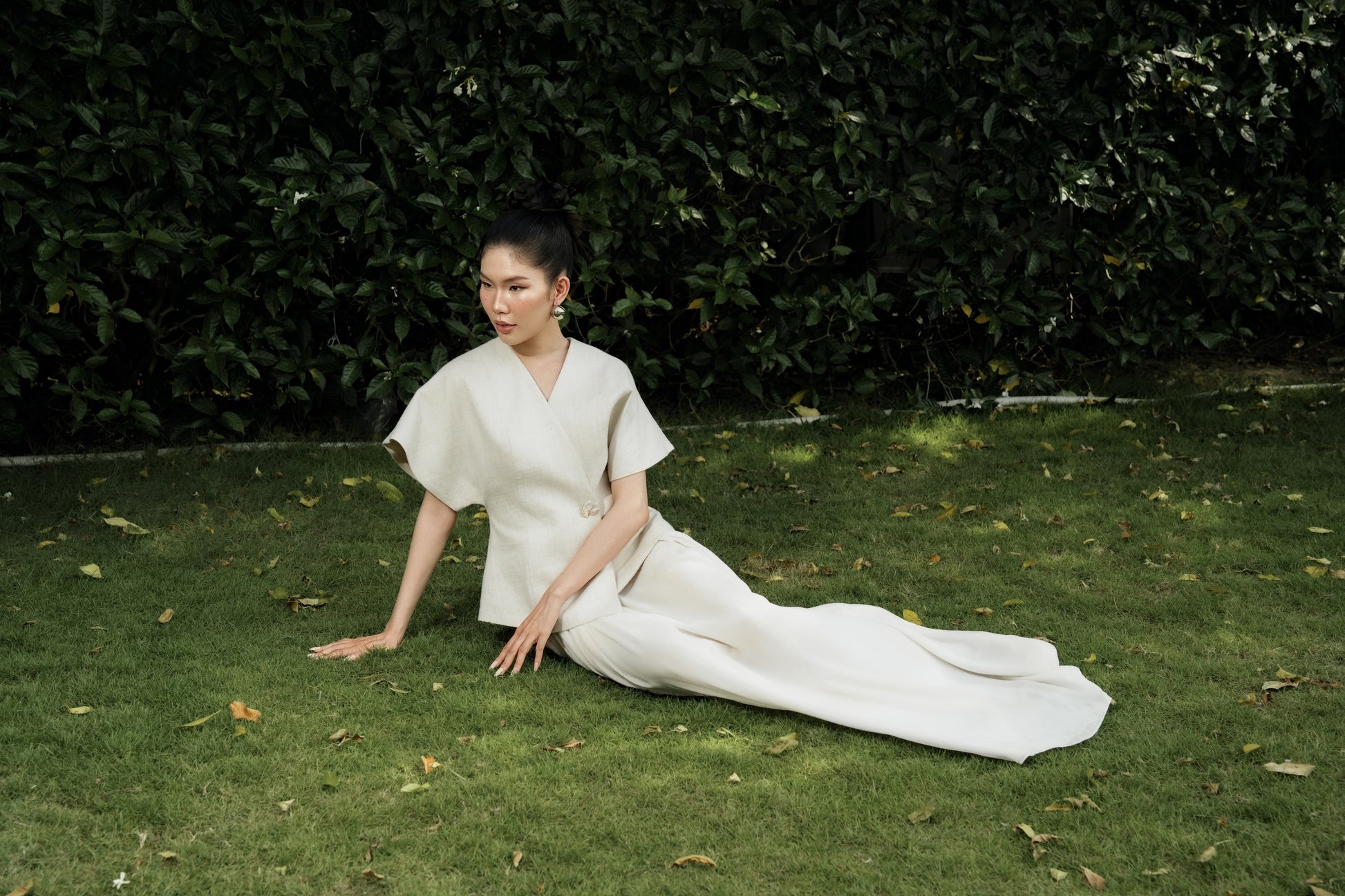 Arborescens Silk Skirt