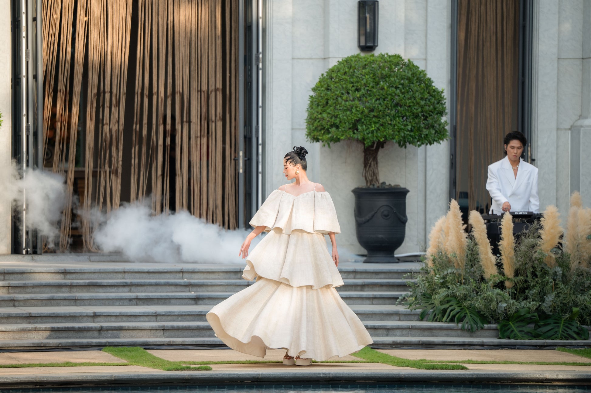 Debutante Tiered Gown