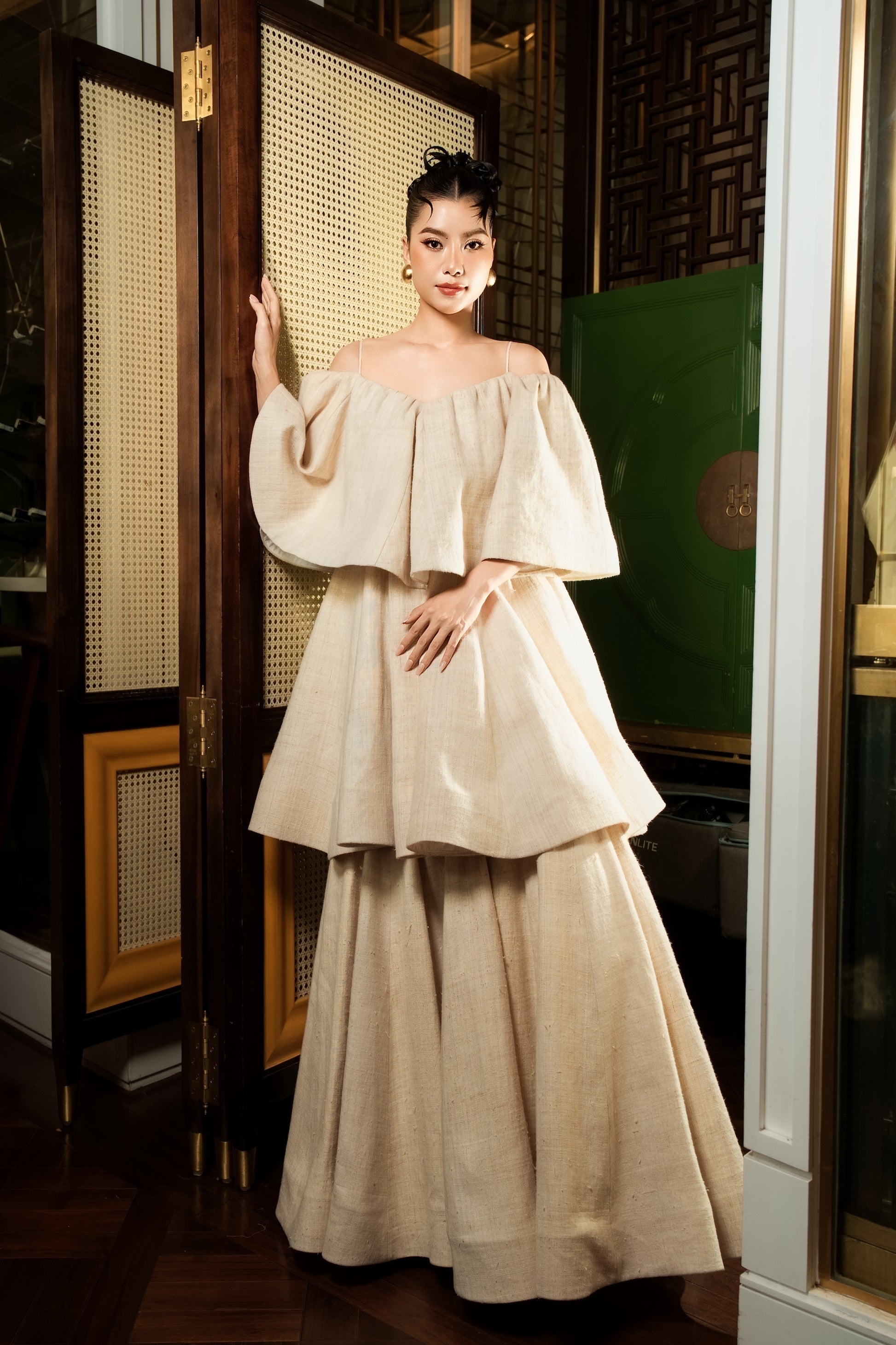 Debutante Tiered Gown