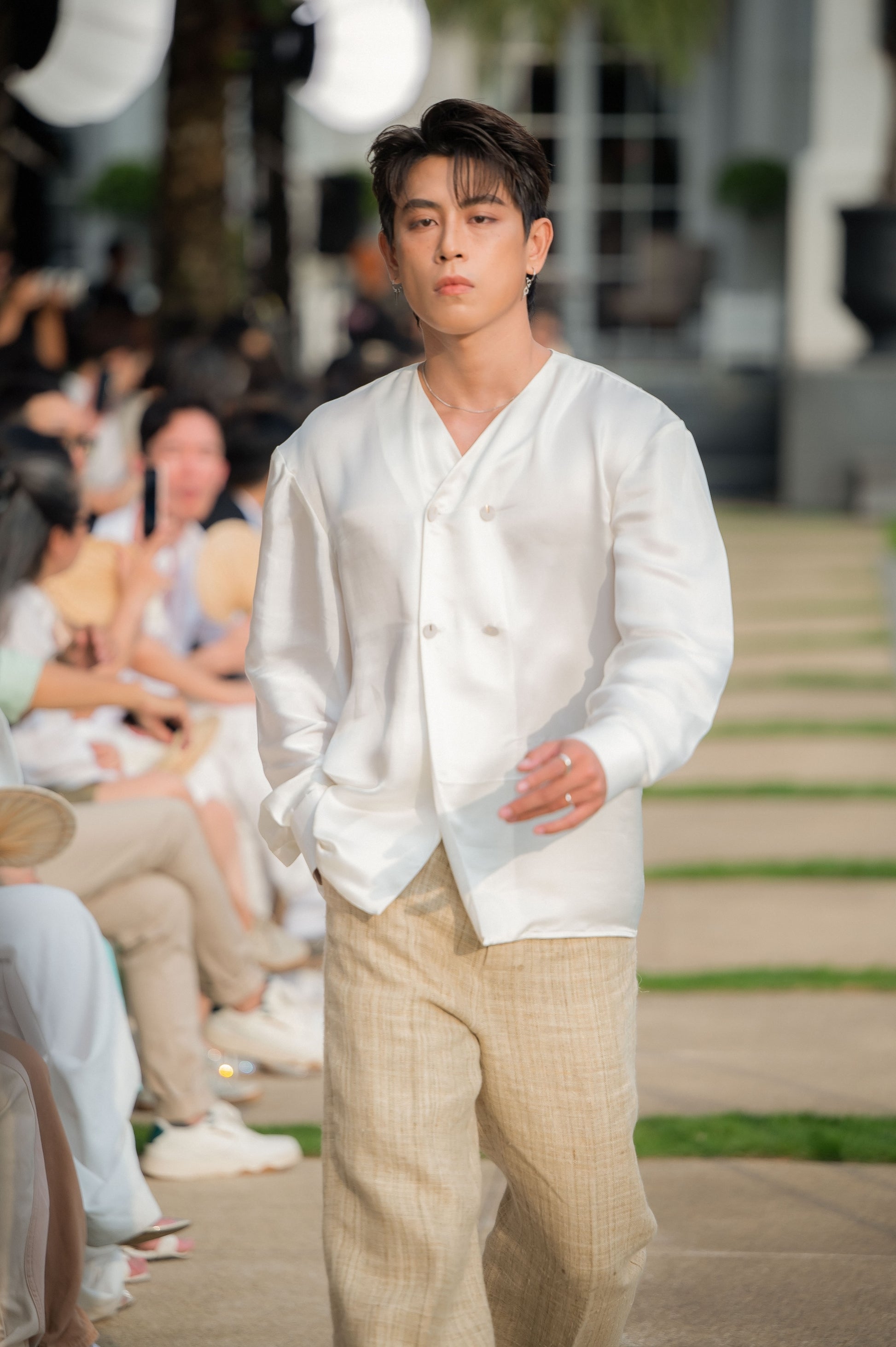Luteoflora Silk-Cut Shirt
