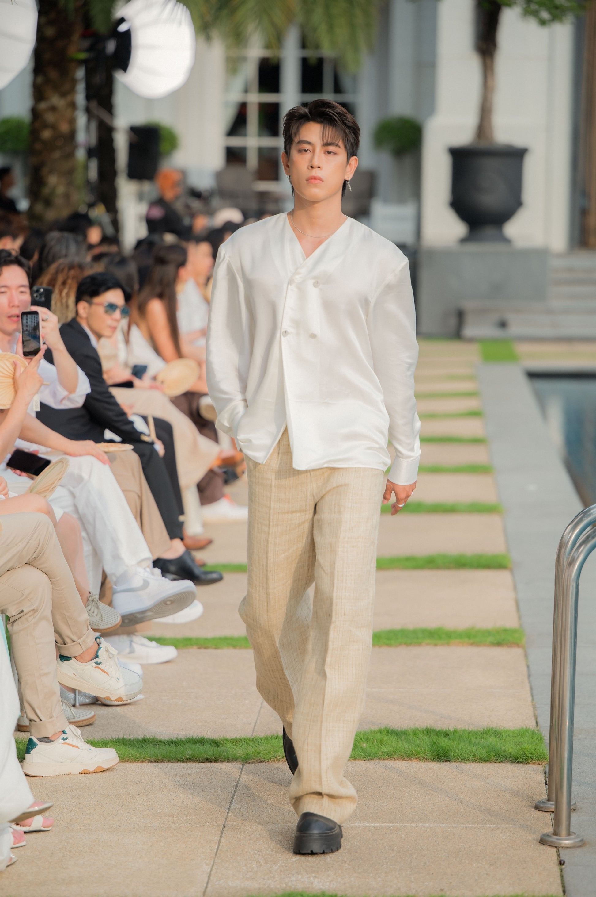 Luteoflora Silk-Cut Shirt