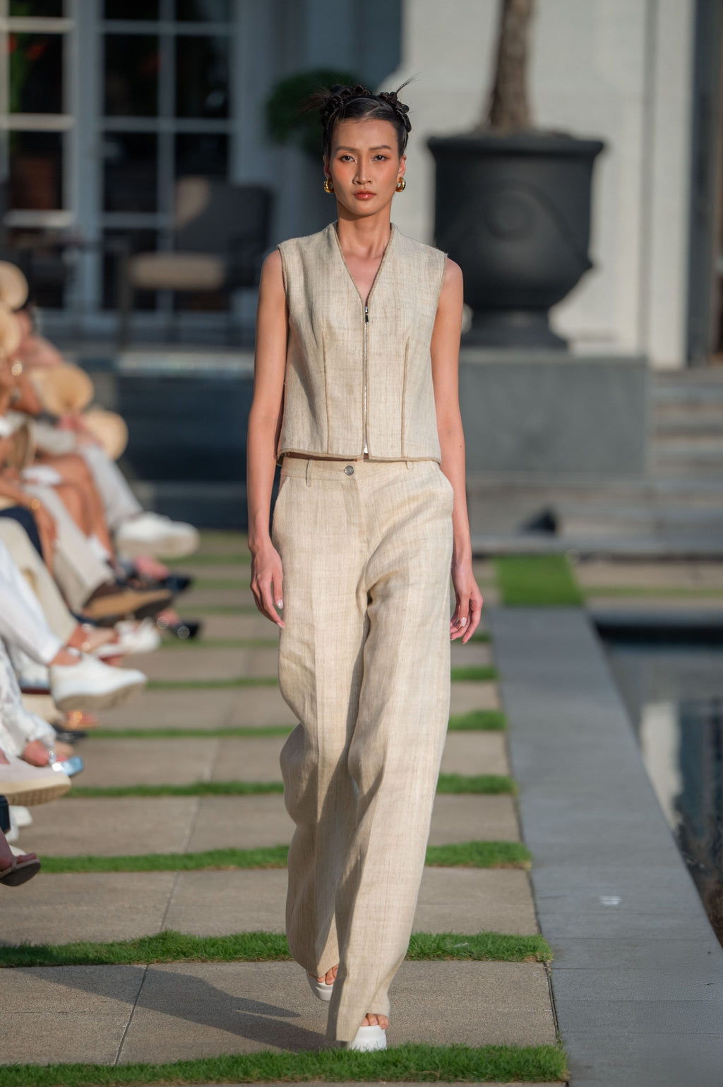 Semiserrata Trousers
