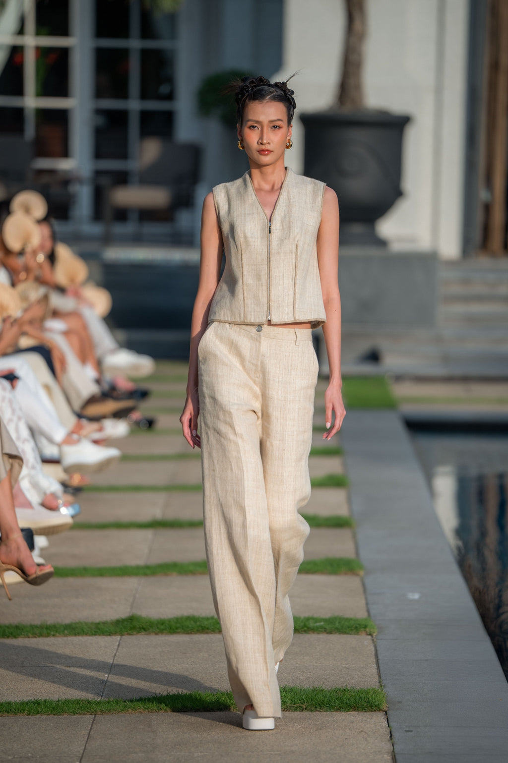 Semiserrata Trousers