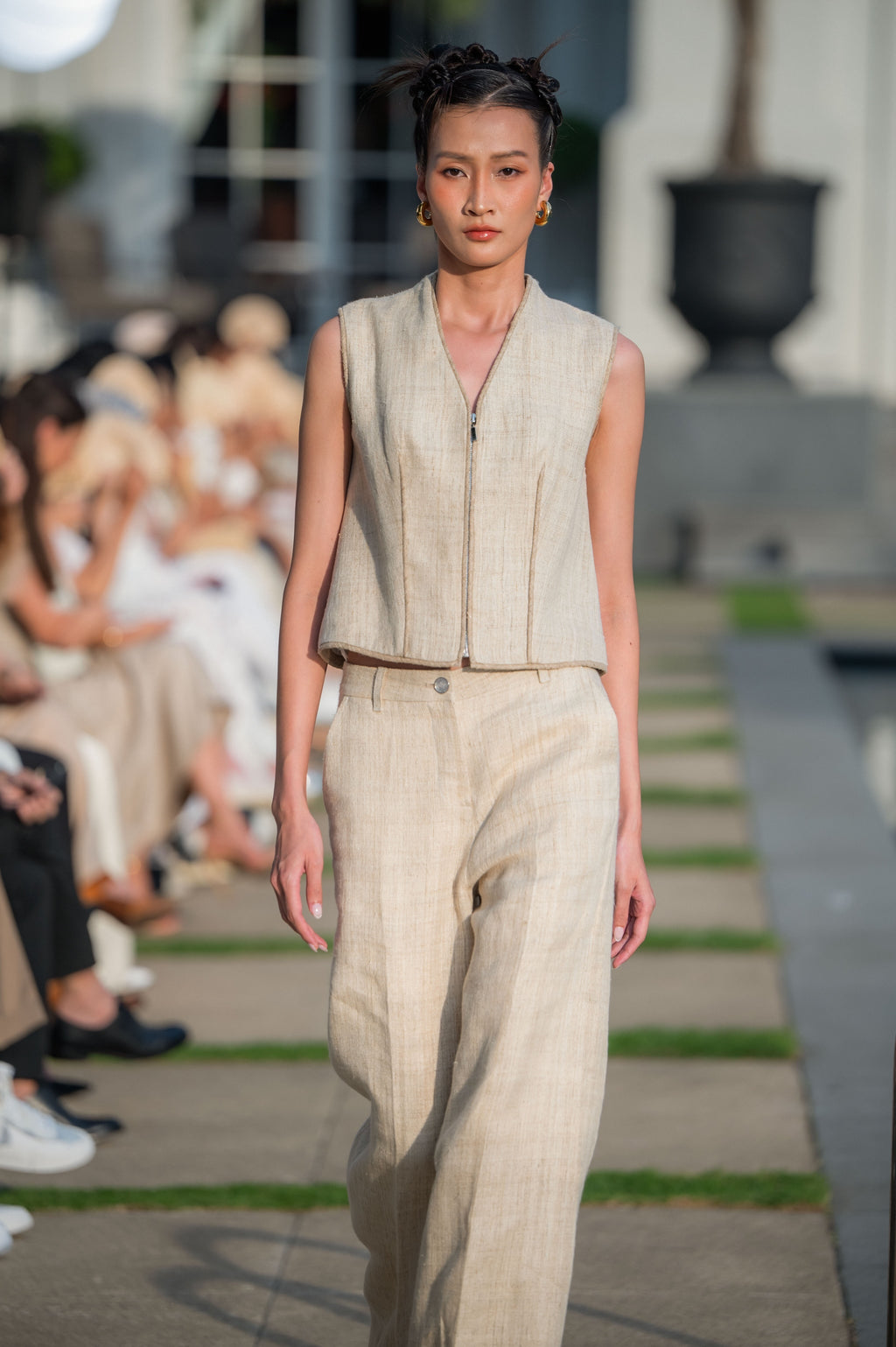 Semiserrata Trousers