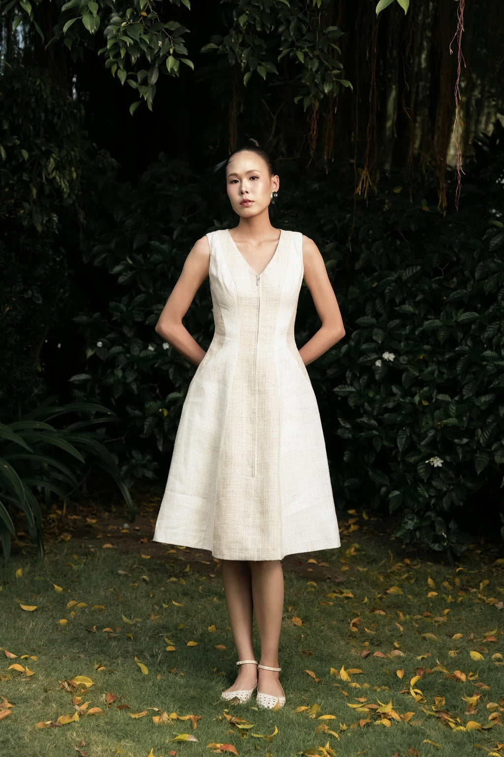 Salicifolia Sleeveless Dress