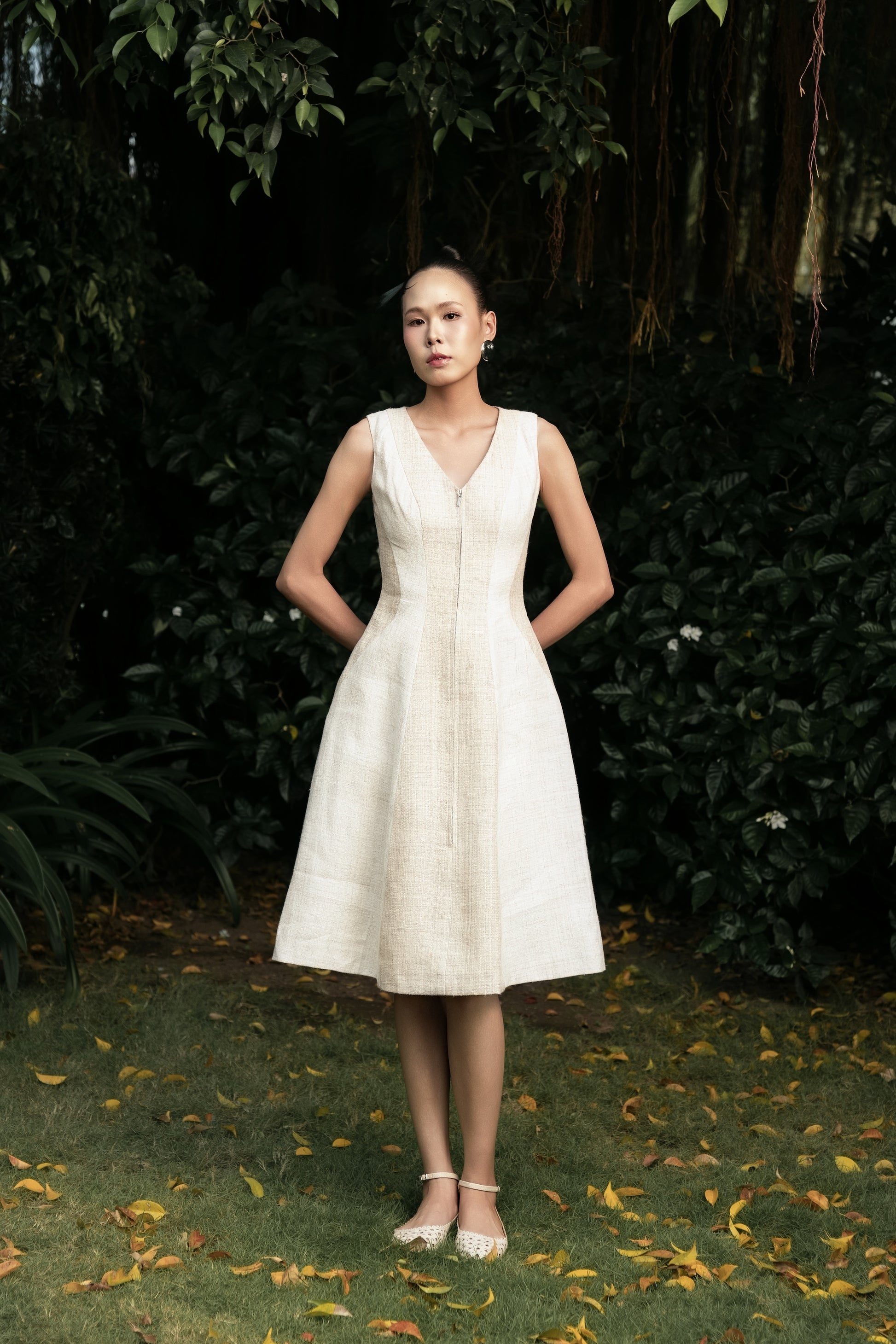 Salicifolia Sleeveless Dress