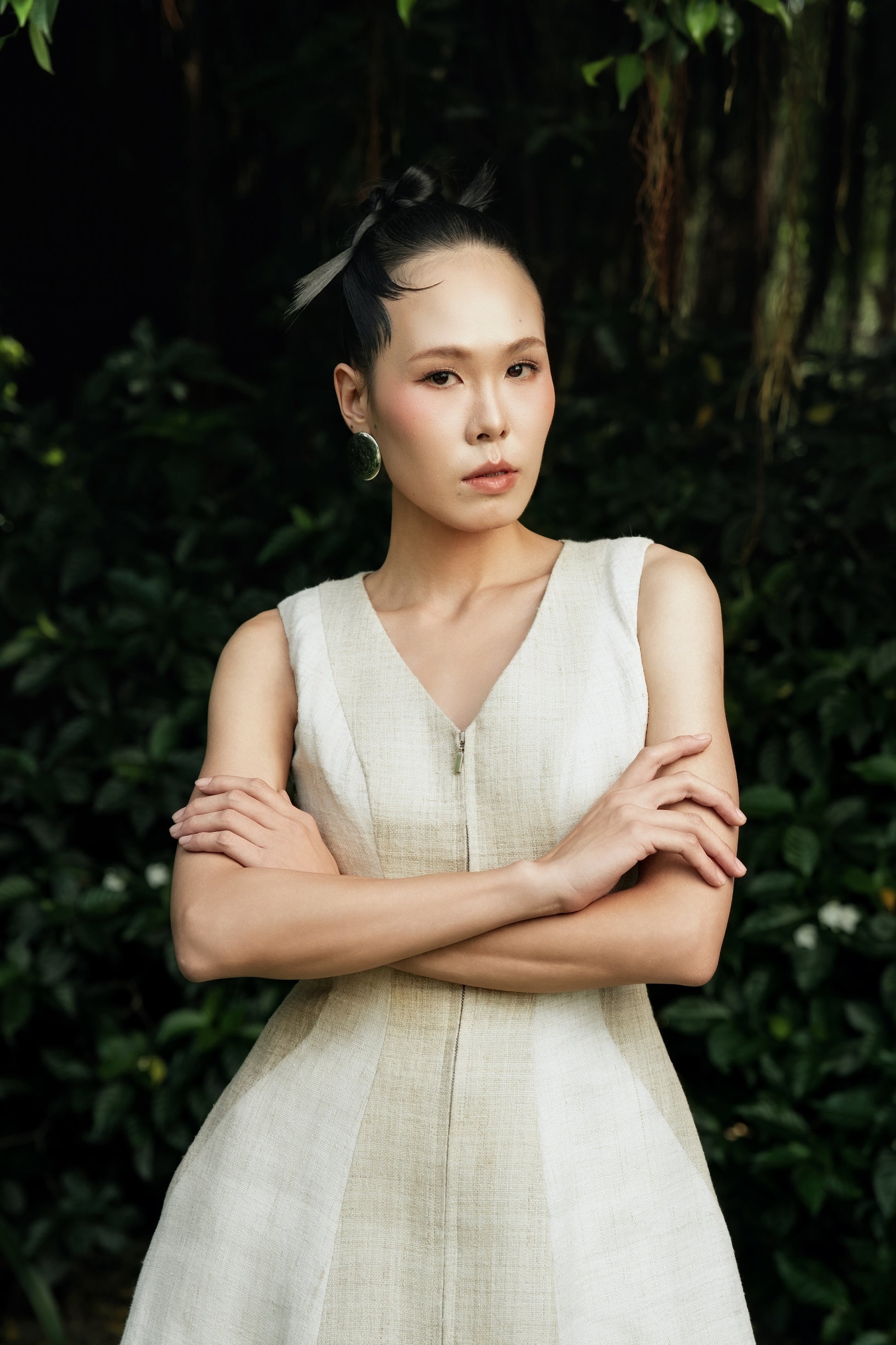 Salicifolia Sleeveless Dress