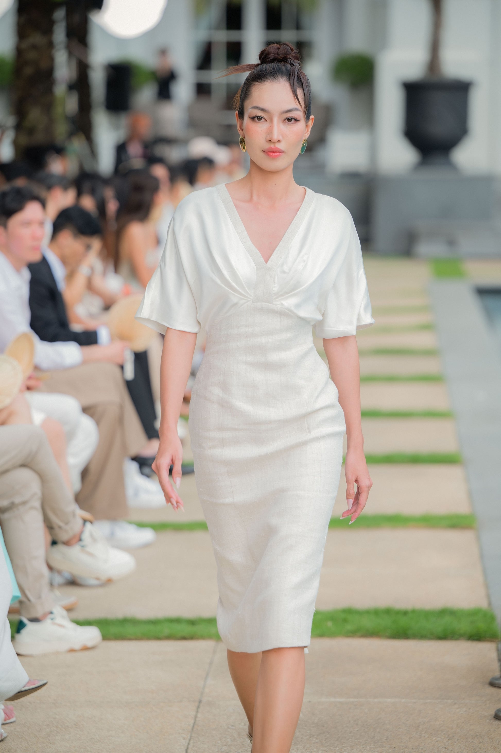 Saluenensis Silk & Hemp Dress
